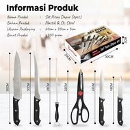 Latest Promo Kitchen Knife Set / Knife Set Meat Knife Fish Knife Fruit Knife Sharpener Knife Scissor