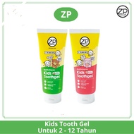 ZP Multivitamin Kids Toothgel - Toothpaste for Children 2-12 Years - Toothpaste - 60 gr Peach / melo
