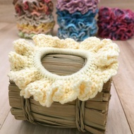 髮圈 - 彩色髮帶和鬆緊帶 - 鉤針編織髮飾