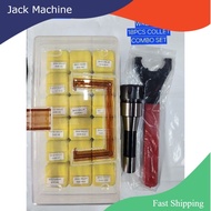 JACK MACHINE R8 ER32 MTB3 ER32 COLLET CHUCK C/W 18PCS ER32 COLLET 7/16UNF