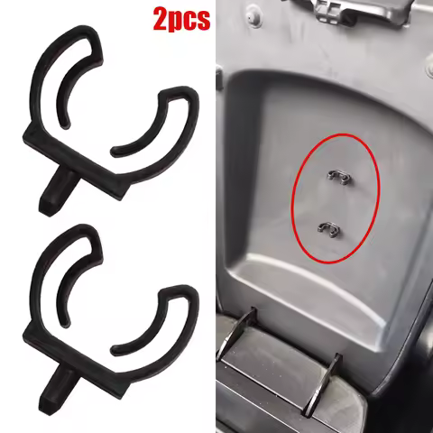 2Pcs New Lock Pencil Tray Clips Rivet Black For Skoda Octavia A4 Mk1 A5 Mk2 A7 Mk3 A8 Mk4 1996 1997 