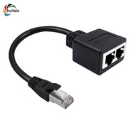[chulisia] Ethernet Splitter Cable, Y Splitter Adapter LAN Ethernet Cables Internet Adapter for