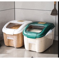 Air Tight Rice Box / Bekas Beras(5KG/10KG) Insect Proof Bean Dried Food Pet Food Flour Storage