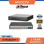 DAHUA DVR CCTV 16 Channel Penta-Brid 5M-N/1080P Compact 1U 1HDD WizSense Digital Video Recorder 16CH