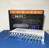 Emabssy EQ 777 Parametric Equalizer [7 Band] - murah meriah