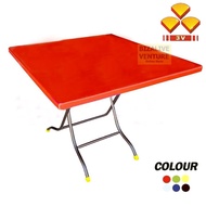 3V Brand High Quality Plastic Folding table 3ft x 3ft | Hawker Table | Meja Mamak |  ROUND / SQUARE