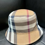 💎Han's house精品服飾💎BURBERRY 格紋 漁夫 帽子 男女可帶 原價14900