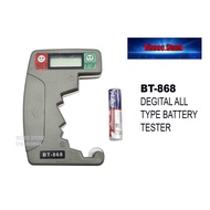 BT-868 DEGITAL ALL TYPE BATTERY TESTER AA AAA 9V R20S R14S R6S R03 R1 6F22 BATTERY TESTER