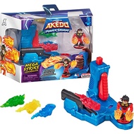 Legends of Akedo Powerstorm Mega Strike Controller with Elemental Punch Action with Exclusive Turbo Chux Action Figure
