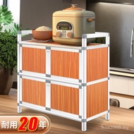 Dining Side Cabinet Rental Room Cabinet No Assembly Simple Rust Kitchen Tableware Locker Cabinet Foo