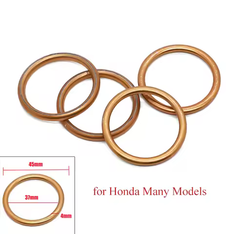 Exhaust Pipe Gasket Seal For Honda FT500 CB700 CB750 SC/A/C/F/K CB750L CB900C CB900F CBR929RR CBR954
