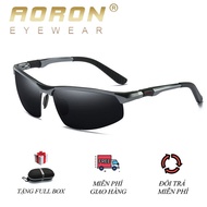 Kính Nam Kính Thể Thao nam cao cấp Aoron A3121 tròng polaroid phân cực chống UV chống chói lóa chống