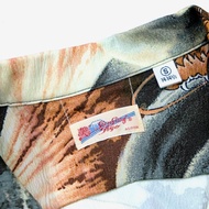 限時優惠！原品SUN SURF×葛飾北齋別版 龍富士山主題短袖夏威夷襯衫 L碼 全新未拆 香港包郵