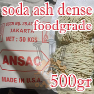 Bubuk Soda Ash Dense USA Light Food Grade 500gr Pengenyal Mie Cendol Makanan