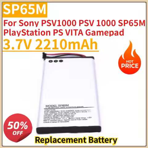 New 3.7V 2210mAh Replacement Battery SP65M For Sony PSV1000 PSV 1000 SP65M PlayStation PS VITA Gamep