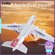 COATA Remote Control Airplane Kid Boy Gift for Airbus A380 2.4G 2 Channel RC Glider