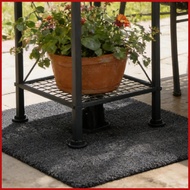 Shed Base Felt Waterproof Dustproof Pad 5x4ft Patio Furniture Pad Shed Rug for Outdoor Garden Backya