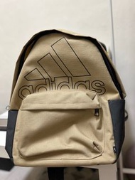 愛迪達 adidas 後背包 卡其色後背包 電腦包