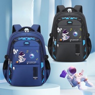 F40 Primary school student backpack astronaut boy fashion children backpack pressure relief waist li