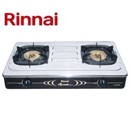 RINNAI DOUBLE BURNER GAS STOVE 4.5KW MODEL:RI-602HTB