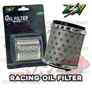 ESR MOTOR RACING OIL FILTER STEEL RACING FILTER MINYAK YAMAHA Y15ZR Y16ZR LC135 SRL110 SRL115 FI
