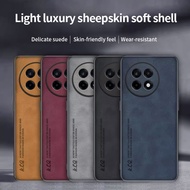 Luxury Sheepskin Leather Case Compatible For OnePlus ACE 5 Pro ACE5Pro Soft Shockproof Back Cover Fo