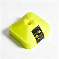 10 Pieces Marker Discs with Center Hole Slim Marker Discs Flat Cones Stackable Flat Mark Markers Hig
