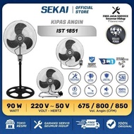 Sekai IST 1851 Industrial Fan Sekai 18 Inch Iron Fan IST-1851 Sekai 3in1 Fan IST1851