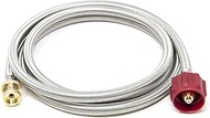 GasOne 8 ft Propane Hose 1lb to 20lb Adapter Hose -16.4 oz to 20 lb Propane Tank Adapter Hose QCC1/ 