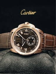 Cartier 卡地亞-W7100007-玫瑰金-42mm-2020年12月錶-Full Set-門市交易！