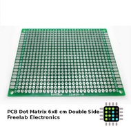 PCB Dot Matrix Circuit Board FR4 Double Side 6x8cm