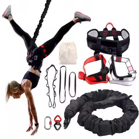 Air Yoga Bungee Rope Yoga Studio Training Hanging Equipment Indoor Bungee Jumping Vitality Band