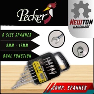 "pecker" Combination Wrench Spanar Spanner Size 8MM to 17MM