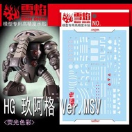 高達模型水貼 HG/RG 1:144 MSM-04G 玖阿格 專用 SD bb戰士 也可用 JUAGGU UC0079 一年戰爭 水戰用MS MSV PB 魂限 gundam