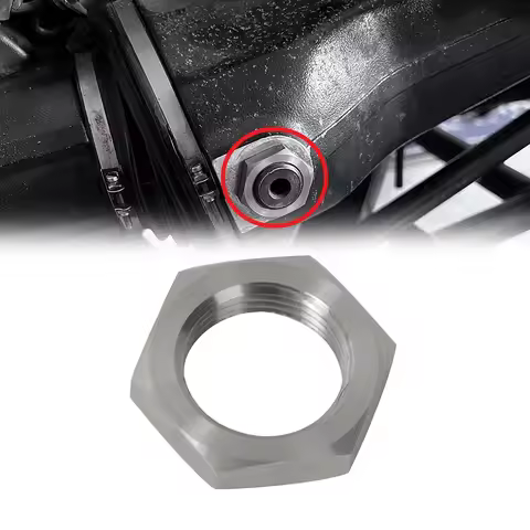Motorcycle Drive Shaft Nut M20X27 Titanium for BMW K100 K100RT K100RS K75 Cafe Racer Accessories
