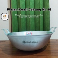 Wajan Cekung dalan No 16 kuali katel alumunium tradisional murah