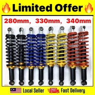 Gas Absorber 330mm 340mm 280mm EX5 Wave 100 110 125 Dash Bonus Sport Rider Lagenda Demak Adjustable 