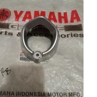 MX King original silver Muffler Exhaust Cover MX King 2PV