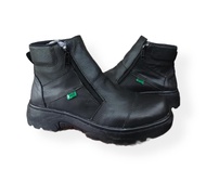 Sepatu Safety Boots Pria King Spatu Sefty Krisbow Jogger Kulit Model Resleting