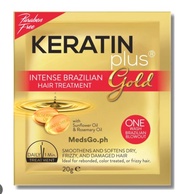JDL  KERATIN PLUS BRAZILLIAN HAIR TREATMENT GOLD ( BUNDLE BY 6 )
