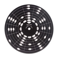 WOTAO Circle of Fifths Wheel Melody Tool with Stand Holder Storage Bag Chord Aluminum Alloy Fifth De