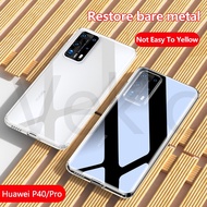 HuaWei P40/P40 Pro/P40 Pro Plus transparent case silicone all inclusive anti falling soft case