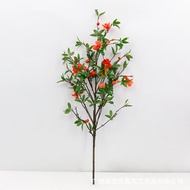 Cành Lựu Giả cao cấp -Size đạiCành gồm 6 quả -Cây hoa giả cao cấp- Trang trí nhà cửa sang trọngԵài l