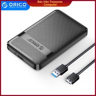 2.5 Hard Drive Enclosure" SSD/HDD SATA 3 USB 3.0 - ORICO 2577U3-V1-BK - Genuine Product