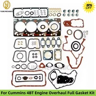 For Overhaul Gasket Kit for Cummins 4BT engine of excavator,including cylinder gasket,crankshaft oil