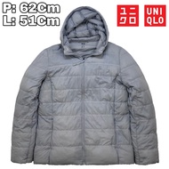 J285 Jaket Bulang Outdoor Uniqlo Seamless Ultralight  Bulu Angsa Winter Musim Dingin Hiking Pendaki 