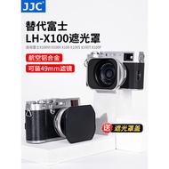 JJC Fuji Hood Suitable for X100VI X100V X100 X100S X100T X100F Camera Lens Replace Fuji LH-X100 Hood