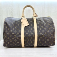 LV原花Keepall45旅行袋M41418