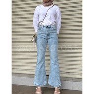 BOOTCUT ACID WASH BY QAASTORE