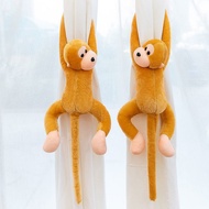 Monkey ape plush toy hanging monkey doll hanging small curtain hanging monkey fur doll
